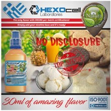 NATURA MIX SHAKE VAPE NO DISCLOSURE 30/60ML (μπισκότο μπανάνα ανανάς)